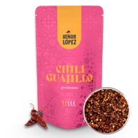 Guajillo Chili geschrotet - SEÑOR LOPEZ - 30g Guajillo Chili geschrotet - SEÑOR LOPEZ - 30g
