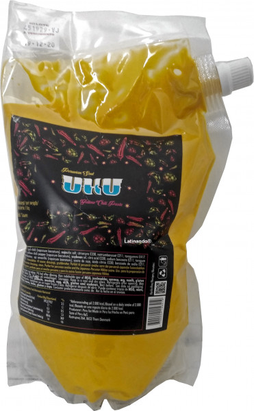 Gelbe Chilisauce UKU - Doypack 1Kg