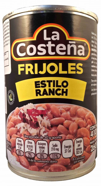 Frijoles Estilo Ranch - La Costena - 410g
