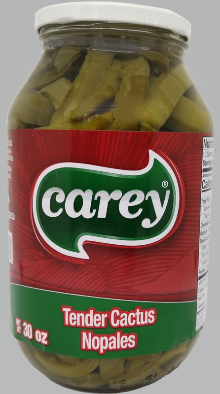 Nopales - Kaktusbltter im Streifen - CAREY 850g | Konserven | ESSEN |  Latinando